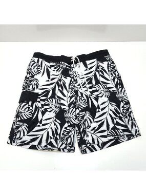George Cargo E-Board Stretch Trunks Drawstring Waist Men's L (36-38) 9" Inseam